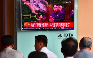 Ngọn núi Triều Tiên dùng để thử hạt nhân 'bị sập'