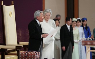 Nhật hoàng Akihito gửi lời cảm ơn thần dân trong lễ thoái vị