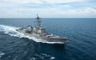 Chiến hạm Mỹ tuần tra 'tự do hàng hải' ngoài khơi Venezuela