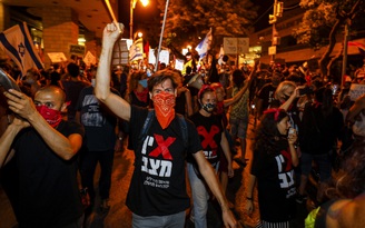 Hàng ngàn người Israel biểu tình phản đối thủ tướng