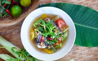 Món canh chua đặc sản mang vị riêng của mệ