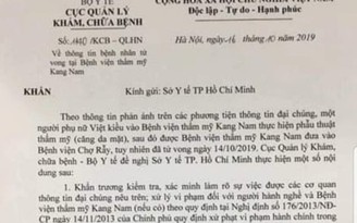Bộ Y tế chỉ đạo làm rõ vụ 'Việt kiều Mỹ tử vong sau căng da mặt'