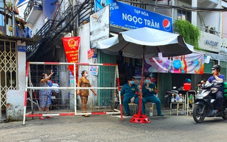 TP.HCM: 4 người trong 1 nhà ở khu Mả Lạng, P.Nguyễn Cư Trinh, Q.1 nhiễm Covid-19