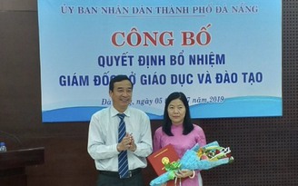 Bà Lê Thị Bích Thuận được bổ nhiệm làm Giám đốc Sở GD-ĐT TP.Đà Nẵng