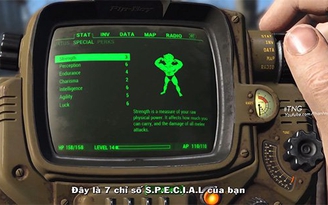 Video Việt-sub: Hệ thống phát triển kỹ năng nhân vật trong Fallout 4