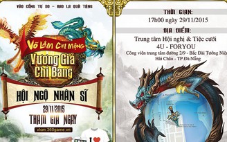 Sinh nhật Võ Lâm Chi Mộng lần đầu tiên đến với game thủ Đà Nẵng