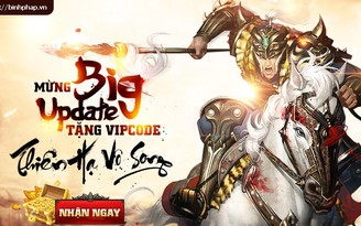 Webgame Binh Pháp Tam Quốc tặng giftcode Thiên Hạ Vô Song