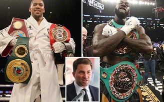 Joshua và Wilder thách nhau vì món tiền 50 triệu USD