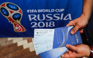 120.000 vé xem World Cup 2018 bán hết sạch trong vài giờ