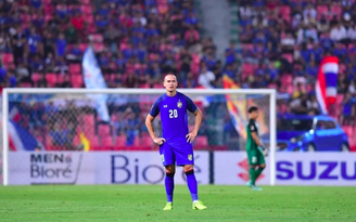 Tuyển Thái Lan chỉ còn 22 cầu thủ tại AFF Cup 2018