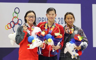 Bơi lội SEA Games: Ánh Viên vượt mặt siêu kình ngư Joseph Schooling