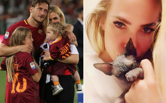 Francesco Totti tiết lộ hôn nhân suýt đổ vỡ vì một con mèo không có lông