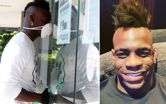 Balotelli 'ăn bìa các-tông, cạp vào tường' trong 3 ngày cách ly xã hội