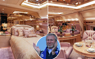 Bên trong chiếc chuyên cơ như “Không lực 1” của tỉ phú Roman Abramovich