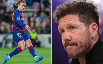 HLV Diego Simeone nghẹn lời trước tình cảnh của Antoine Griezmann ở Barcelona