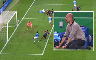 Raheem Sterling ‘đá bay’ cơ hội vào bán kết Champions League của Man City