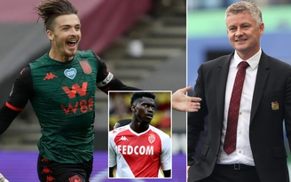 Tin chuyển nhượng M.U hôm nay: Quỷ đỏ mua Jack Grealish tới 75 triệu bảng