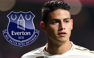 Tin chuyển nhượng Everton hôm nay: ‘Hoàng tử’ James Rodriguez gia nhập Ngoại hạng Anh