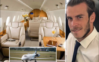 Tottenham dùng chuyển cơ riêng từng được Nữ hoàng Anh sử dụng đón Gareth Bale trở về