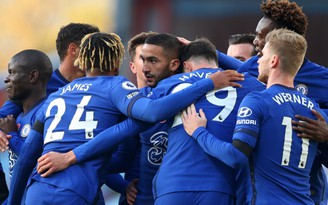 Kết quả Ngoại hạng Anh, Burnley 0-3 Chelsea: Hakim Ziyech rực sáng, ‘The Blues’ thắng 3 sao
