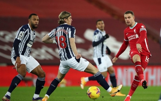 Kết quả Ngoại hạng Anh, Liverpool 1-1 West Brom: ‘The Reds’ hòa như thua