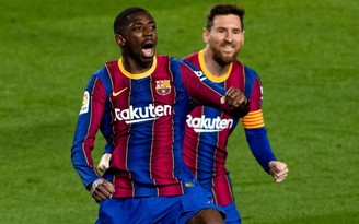 Kết quả Barcelona 1-0 Valladolid: Nhờ Ousmane Dembele giải cứu phút cuối