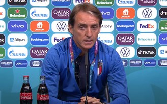 EURO 2020: HLV Mancini khẳng định tuyển Ý không thể là bản sao của Tây Ban Nha