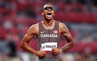 Điền kinh Olympic 2020: Andre De Grasse kế vị Usain Bolt trên đường chạy 200 m