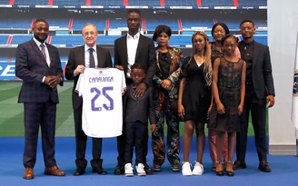 HLV Ancelotti hào hứng với sao trẻ Eduardo Camavinga vừa gia nhập Real Madrid