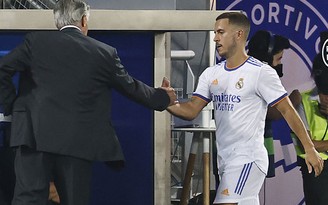 HLV Ancelotti tiết lộ lý do phải cẩn thận sử dụng tiền vệ Eden Hazard