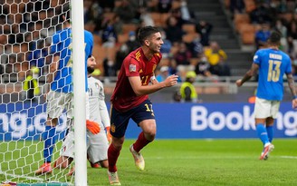Kết quả UEFA Nations League: Thua sốc tuyển Tây Ban Nha, tuyển Ý hết bất bại