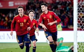 Kết quả vòng loại World Cup 2022: Morata ghi bàn đưa tuyển Tây Ban Nha đến Qatar