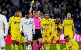 Kết quả La Liga: Real Madrid bị đội áp chót Cadiz cầm chân ngay tại Bernabeu