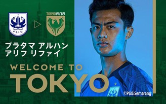 Ngôi sao Pratama Arhan của tuyển Indonesia gây bão khi gia nhập giải J League