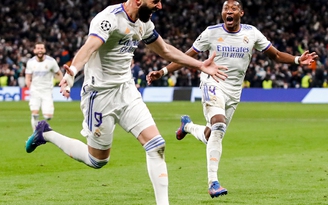 Kết quả Real Madrid 3-1 PSG, Champions League: Karim Benzema ghi hat-trick ngoạn mục