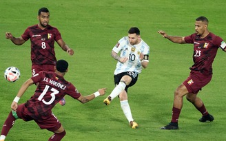 Messi ghi bàn giúp tuyển Argentina bất bại ở vòng loại World Cup 2022