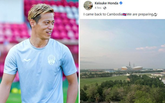 HLV Keisuke Honda chính thức dẫn dắt U.23 Campuchia dự SEA Games 31