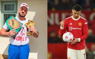 ‘Vua giang hồ’ Tyson Fury kêu gọi Cristiano Ronaldo và toàn đội M.U... giải nghệ