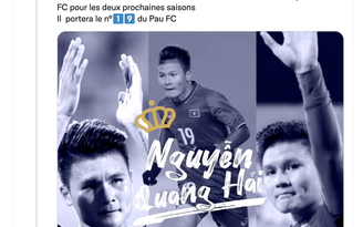 Pau FC chính thức giới thiệu Quang Hải cùng áo số 19 và đoạn video ấn tượng