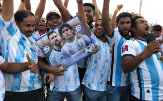 Siêu sao Messi gây bão trong lễ khánh thành sân vận động chung kết World Cup 2022