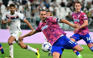 Bonucci giải cứu ‘Lão phu nhân’ Juventus trong trận hòa kịch tính Salernitana