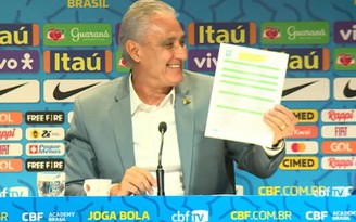 HLV Tite gây tranh cãi với đội hình tuyển Brazil dự World Cup 2022