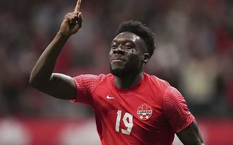 Alphonso Davies dẫn đầu tuyển Canada lần thứ 2 sau 36 năm dự World Cup