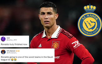 Phản ứng của người hâm mộ sau khi Cristiano Ronaldo gia nhập CLB Al-Nassr