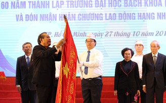 Trường ĐH Bách khoa TP.HCM nhận Huân chương lao động hạng nhất (lần thứ 2)