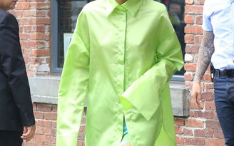 5 cách gây bão với thời trang màu xanh lá cây của Kendall Jenner