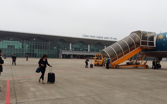 Nghệ An đề nghị tạm ngừng các đường bay thương mại đến sân bay Vinh