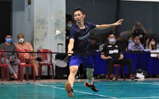 Nguyễn Tiến Minh không có đối thủ tại giải vô địch cầu lông TP.HCM 2020