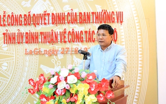 Phó chủ tịch UBND tỉnh Bình Thuận làm Bí thư Thị ủy La Gi