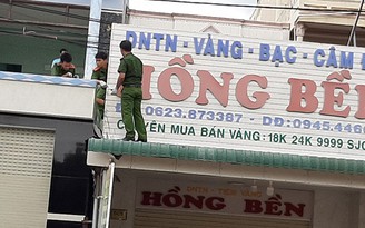 Bình Thuận: Bắt nghi phạm trộm 200 lượng vàng ở tiệm vàng Hồng Bền